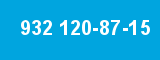 932 120-87-15